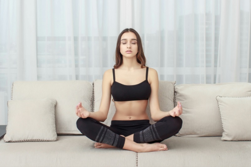 The perfect yoga routine at home