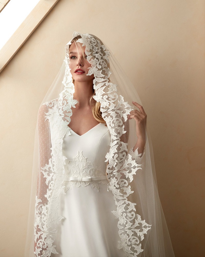 trendy ideas for the wedding veil