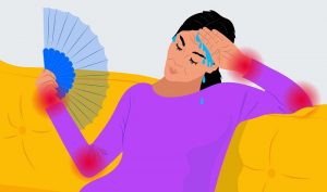 body overheating at night