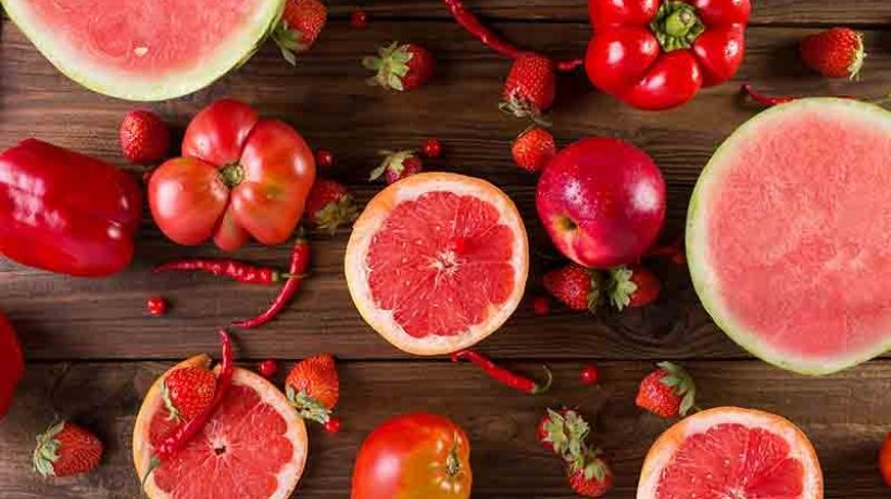 Why eating red fruits and vegetables is good for you