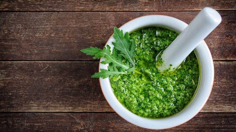 Rocket pesto, the easy and tasty recipe in 5 minutes!