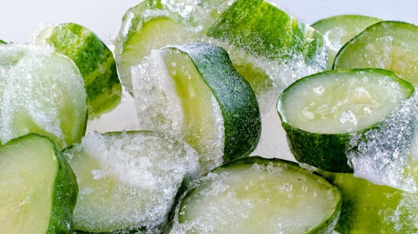Can cucumber be frozen?