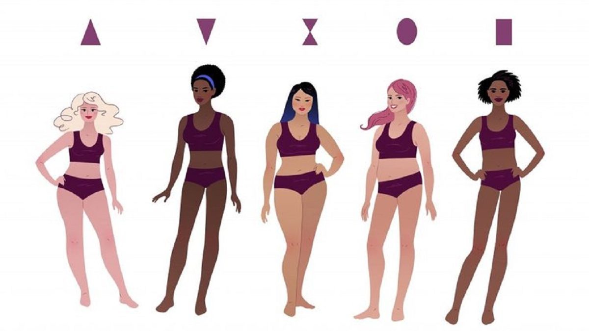 women's body types chart