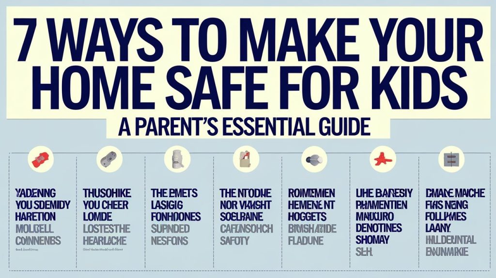 7 Ways to Make Your Home Safe for Kids - Equality Mag