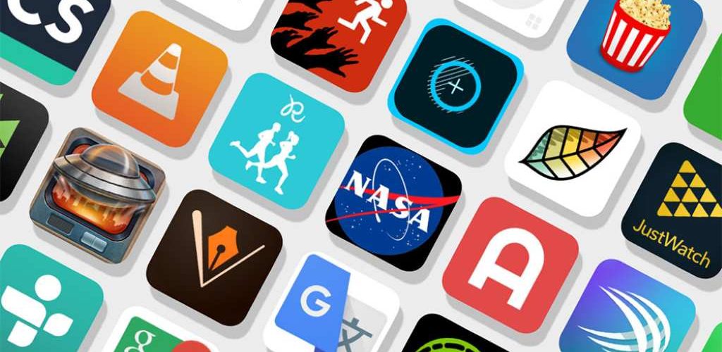 What are the main elements of the mobile app ecosystem