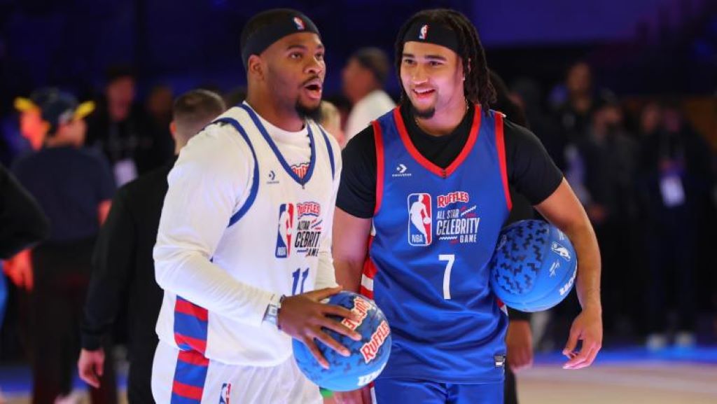 Who got MVP for the celebrity All-Star Game