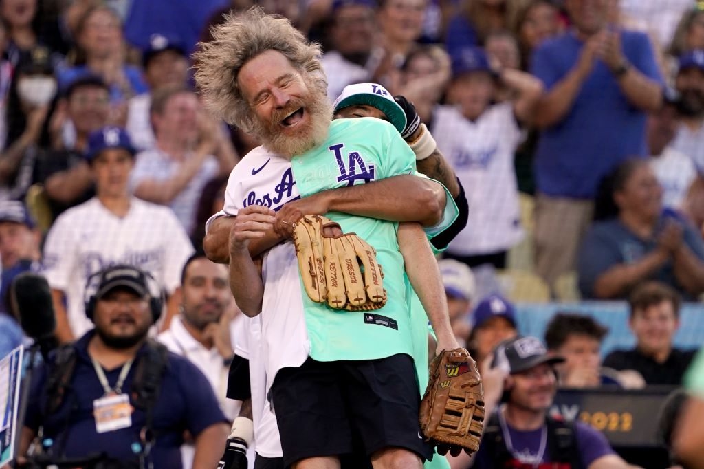 Watch the celebrity softball showdown that stole the show