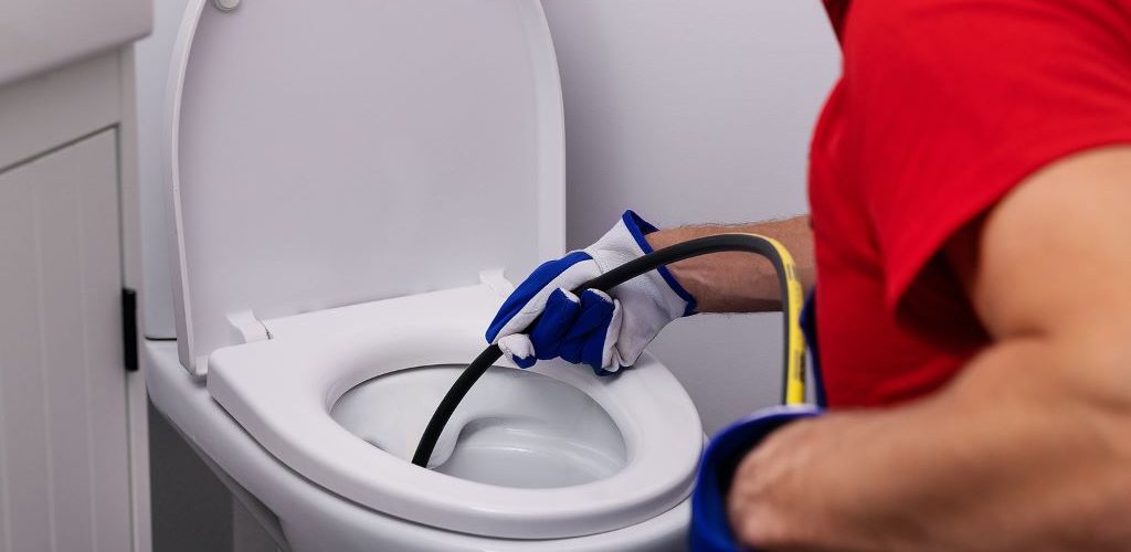 Can a toilet unclog itself without a plunger