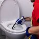 Can a toilet unclog itself without a plunger