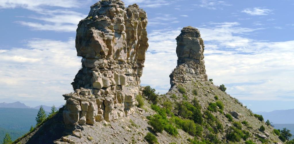 Why is the Chimney Rock famous