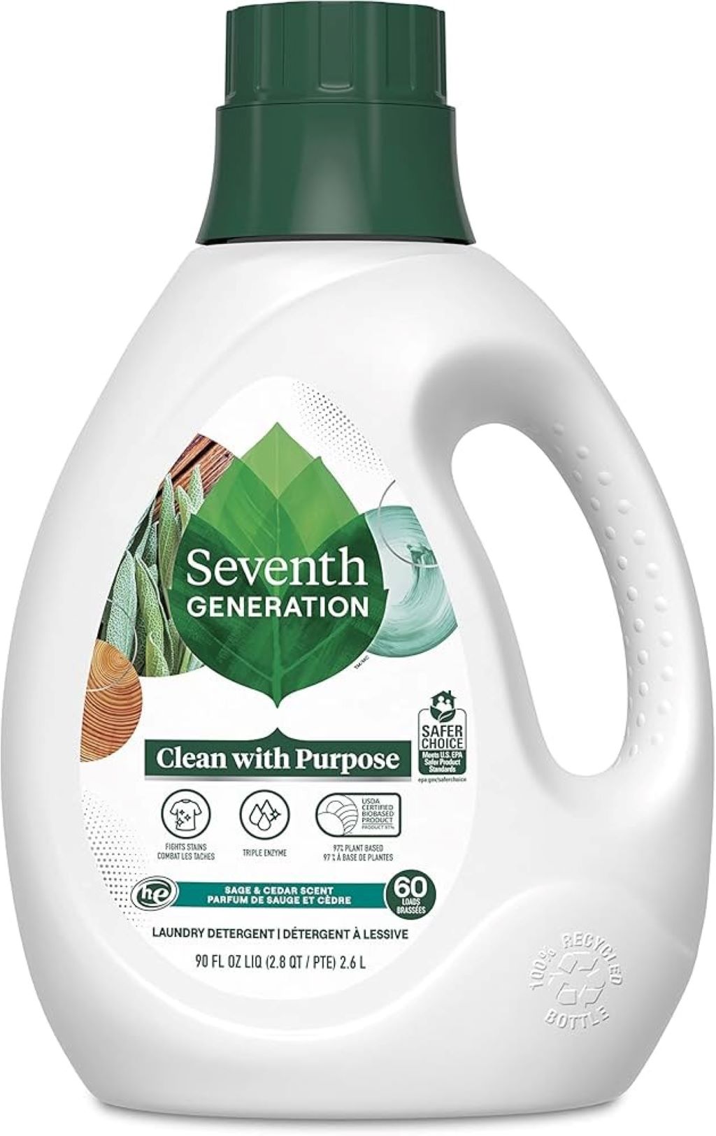 Is Seventh Generation safe laundry detergent