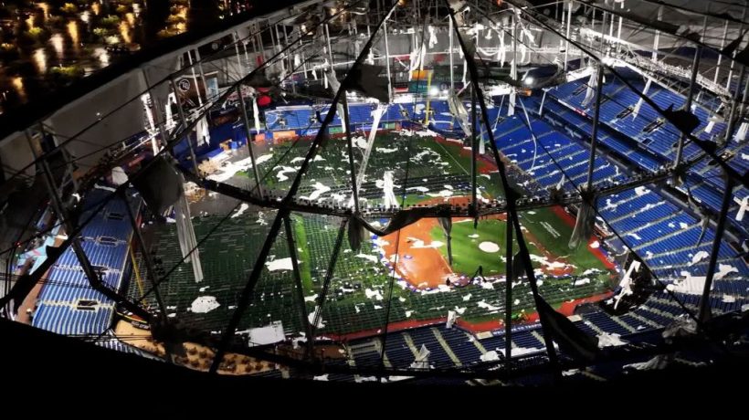 When the Trop Lost Its Top: The Night Hurricane Milton Ripped Through Tropicana Field