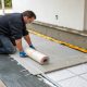 How to Install Uncoupling Membrane for Tile on Concrete