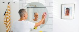 Best way to clean textured shower glass without streaks home