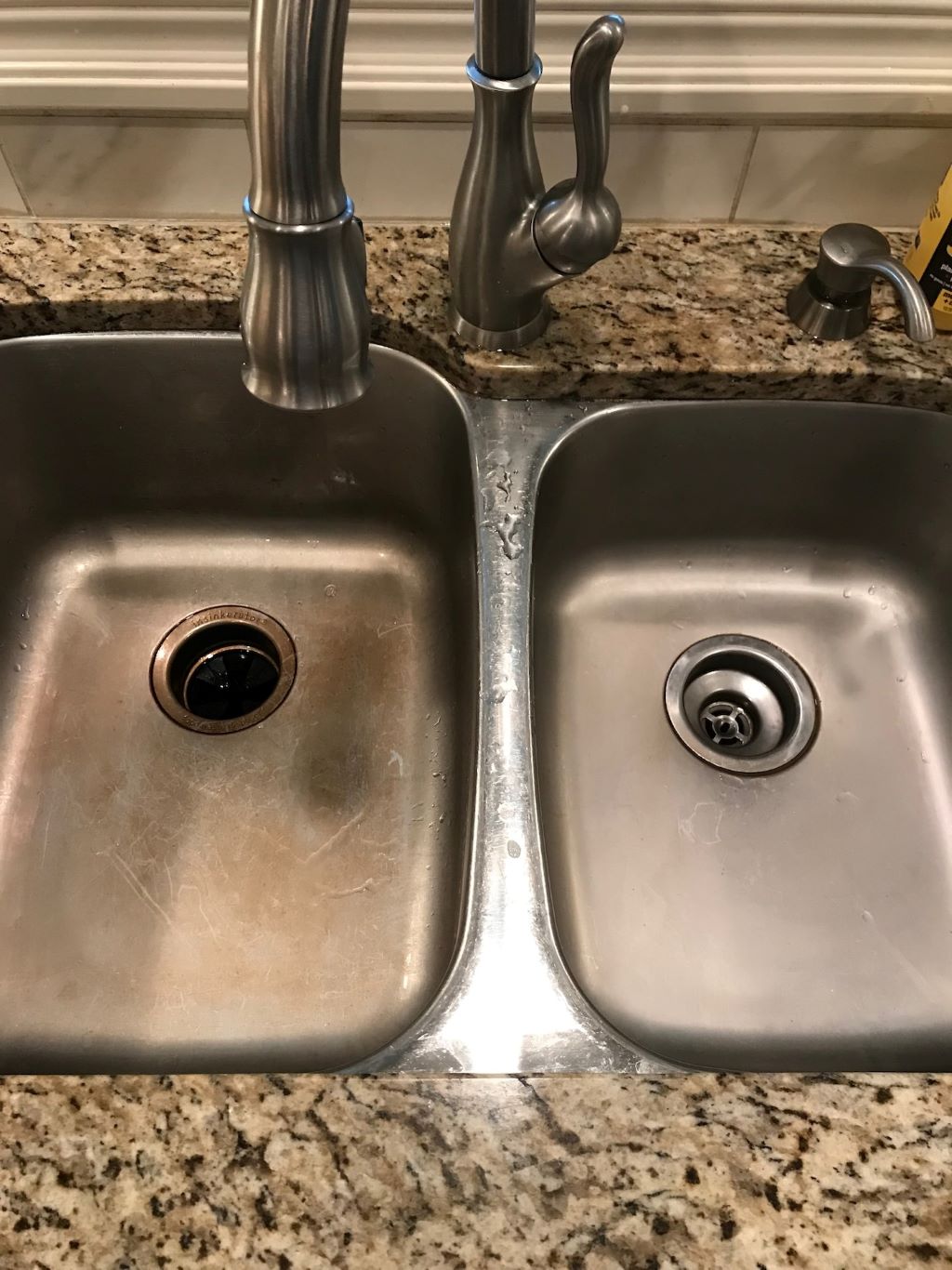 How do I remove this discoloration from this stainless steel