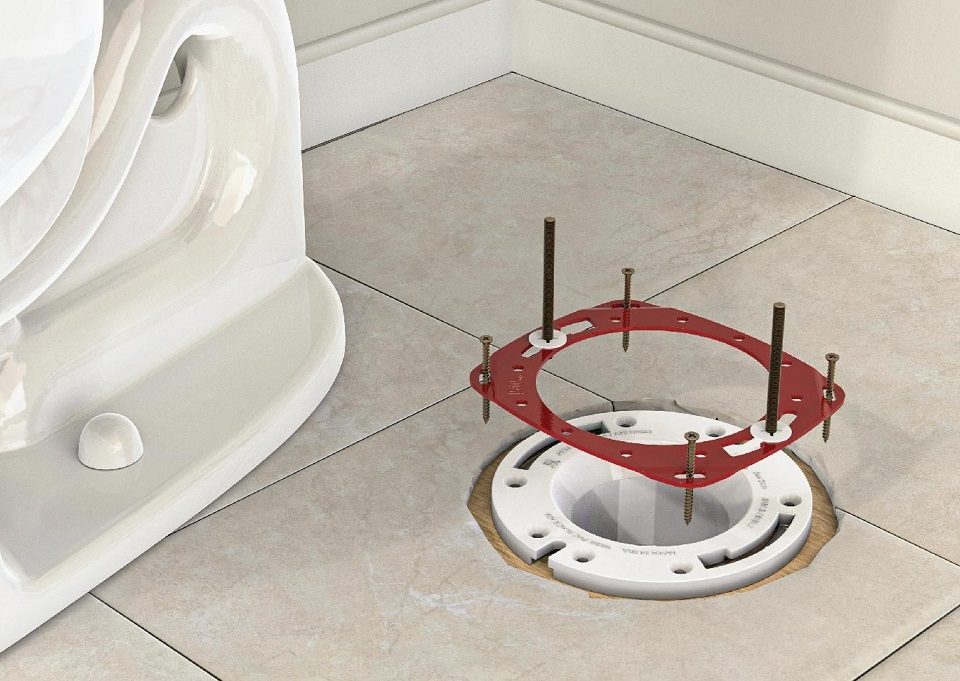 What to do if toilet flange is not flush with floor