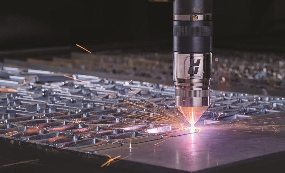 What is the plasma cutting process?