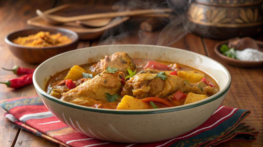 The Origins of Angolan Muamba Chicken Stew