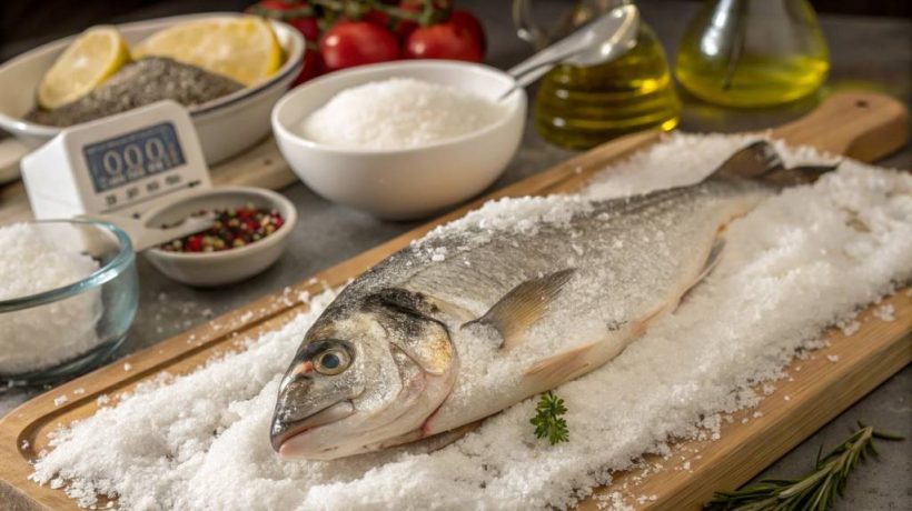 Wonder How to Achieve Juicy Fish? Try Salt-crusted Fish Using Wet Brine!