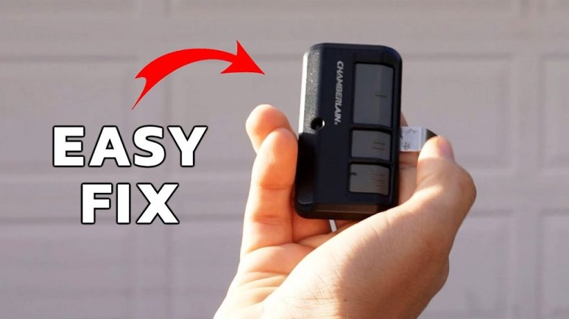Why Your Garage Door Remote Only Works Up Close (And How to Fix It)
