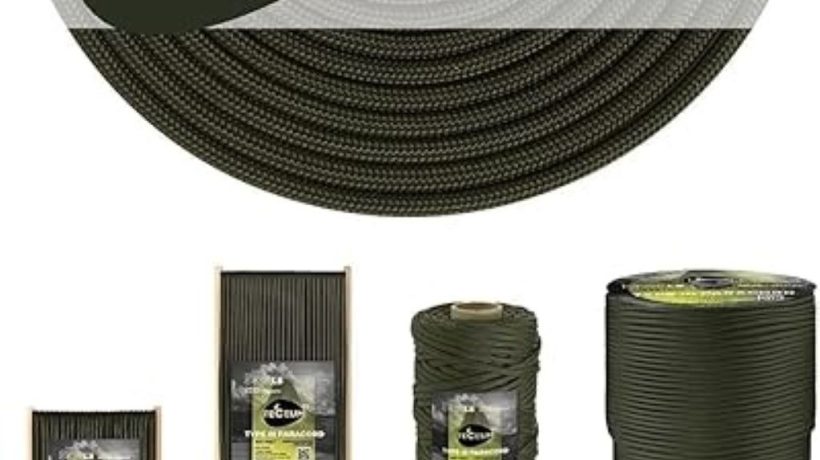Camping Essentials: TECEUM 5/32 Paracord Rope 1000 Review