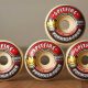 Spitfire Formula Four skateboard wheels showcasing urethane detail and classic shape