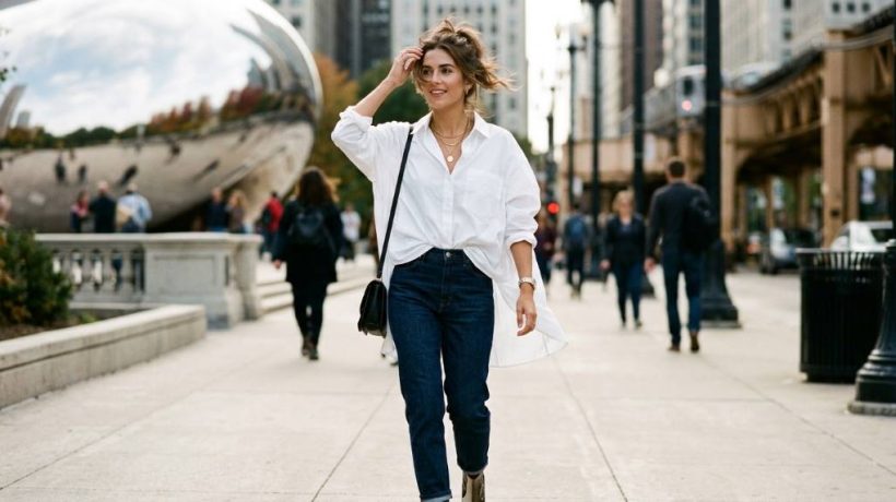 Why Fashion Bloggers in Chicago, IL Recommend Smart Tucking for Loose Shirts