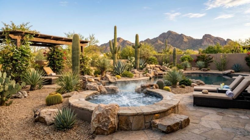 A Practical Spa Maintenance Routine Popular in Phoenix Backyards