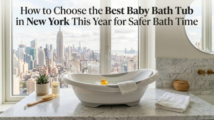 How to Choose the Best Baby Bath Tub in New York This Year for Safer Bath Time